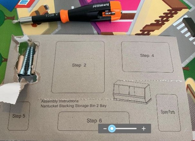 UX: pecinhas separadas por etapa de montagem, n&atilde;o por tipo