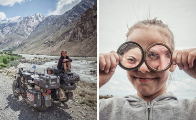 26.000 Km en 4 meses desde Rumania a Mongolia con su hijo de 6 años, en un sidecar