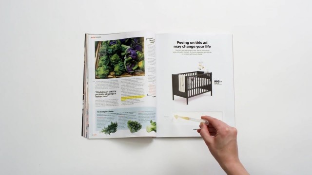 IKEA seriously wants you to pee on their latest ad