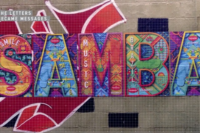 Havaianas captures the spirit of Brazilian summer with a vibrant 'alphabet' of designs in campaign by Almap BBDO